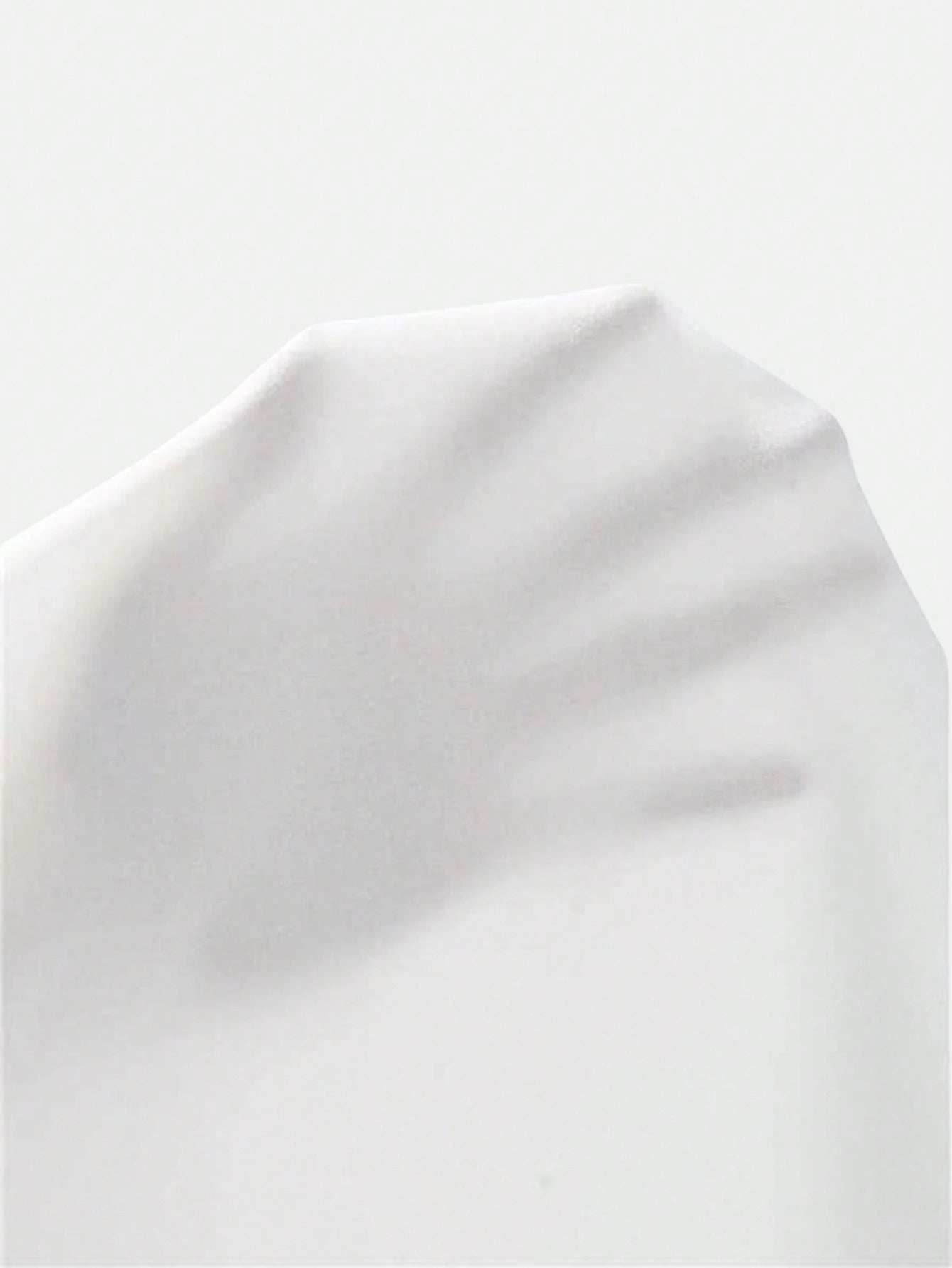 بلوزة أم بياقة على شكل حرف V مزودة بحزام وأكمام طويلة - Pink&blue