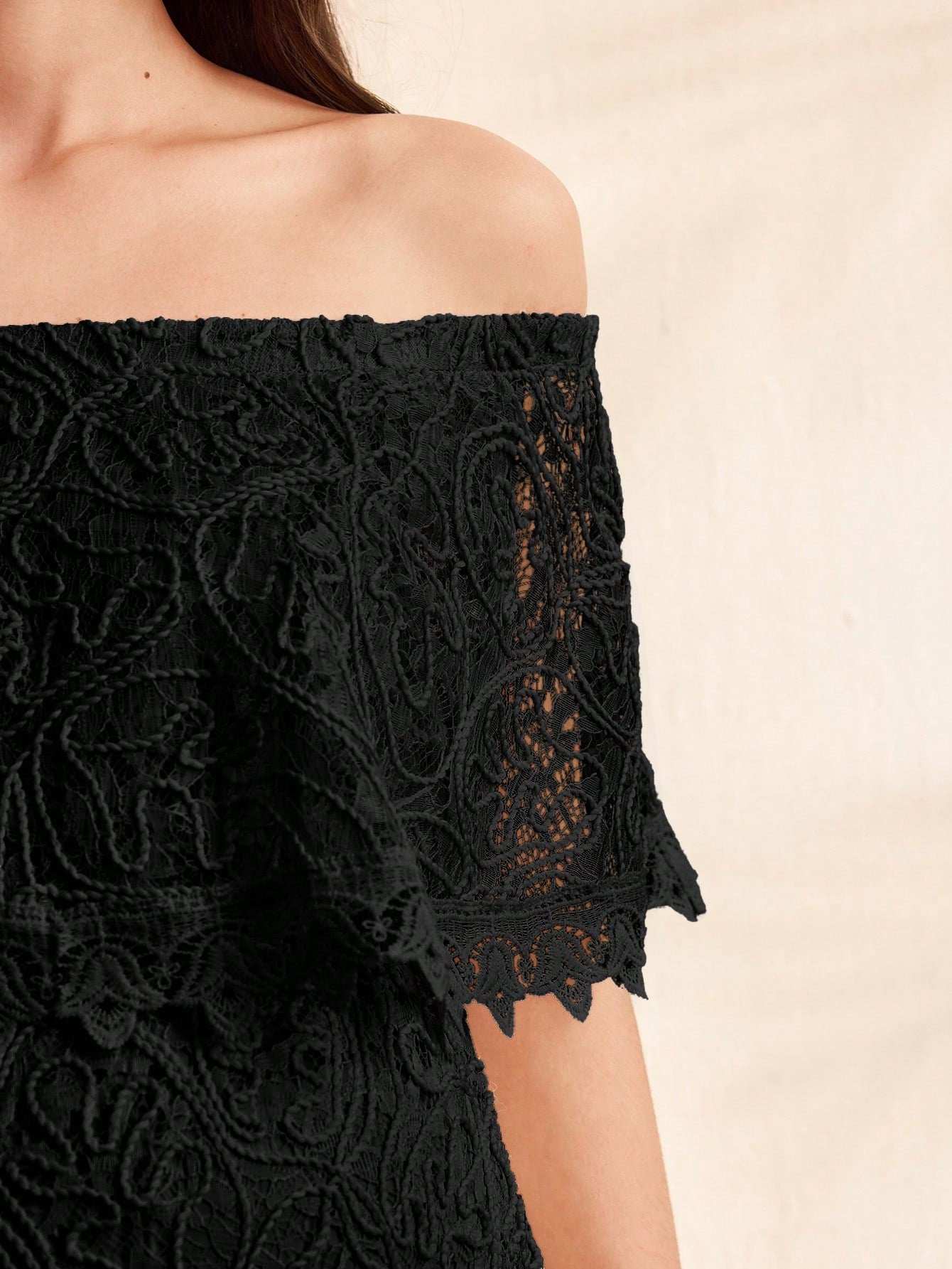 فستان أمومة بسيط للكتف المنحدر، للارتداء اليومي - Pink&blue