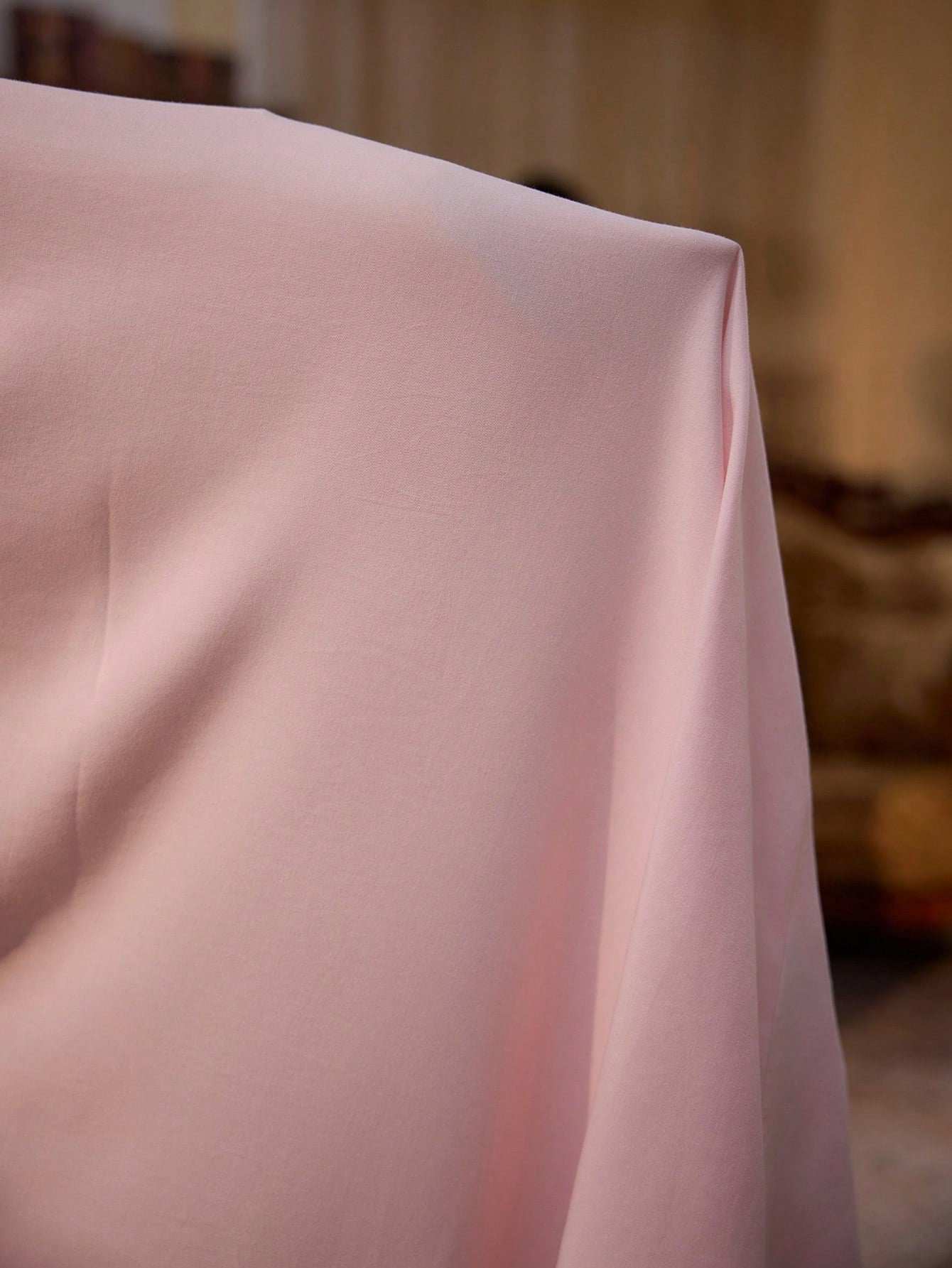 ثوب نوم للحامل مطرز بشكل رباعي من الأقمشة المطرزة على طراز القصر العتيق - Pink&blue