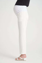 بنطرون ابيض قماش تركي - Pink&blue