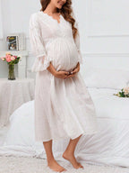 فستان النوم للأم من الدانتيل - Pink&blue