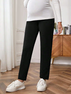 بنطلون بخصر قابل للتعديل للأمومة - Pink&blue