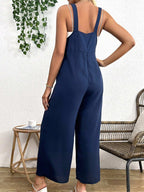 بدلة طويلة للأمومة بأحزمة كتف قابلة للتعديل - Pink&blue