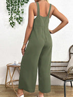 جمبسوت أنيقة بدون أكمام للنساء الحوامل ، ذات حمالات واسعة للحمل - Pink&blue