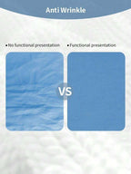 جمبسوت بأكمام فانوس مطبوعة للحوامل مع حزام - Pink&blue