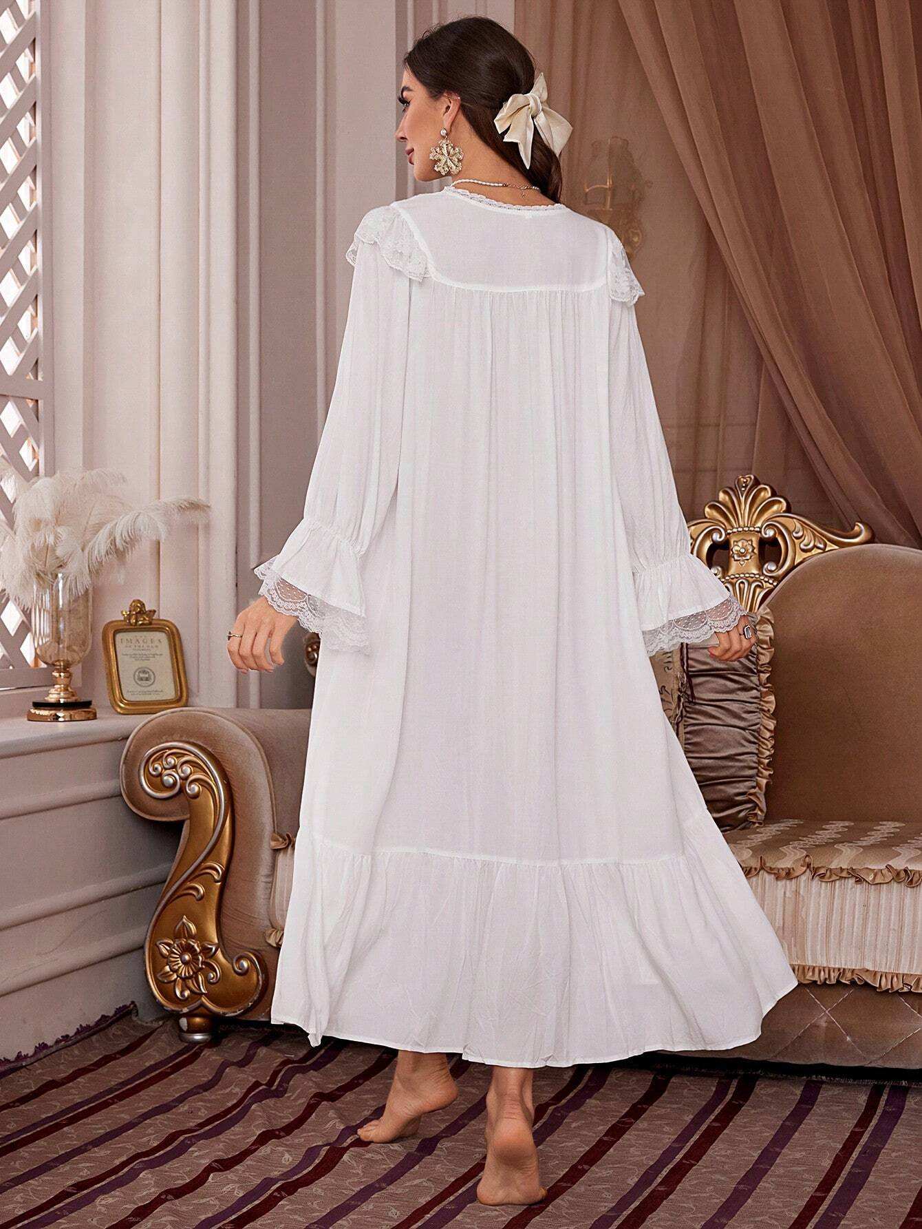 بيجامة فستان طويل - Pink&blue