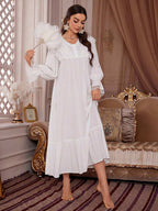 بيجامة فستان طويل - Pink&blue