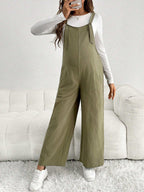 جمبسوت كاجوال للحمل مع أشرطة قابلة للتعديل مرتخية - Pink&blue