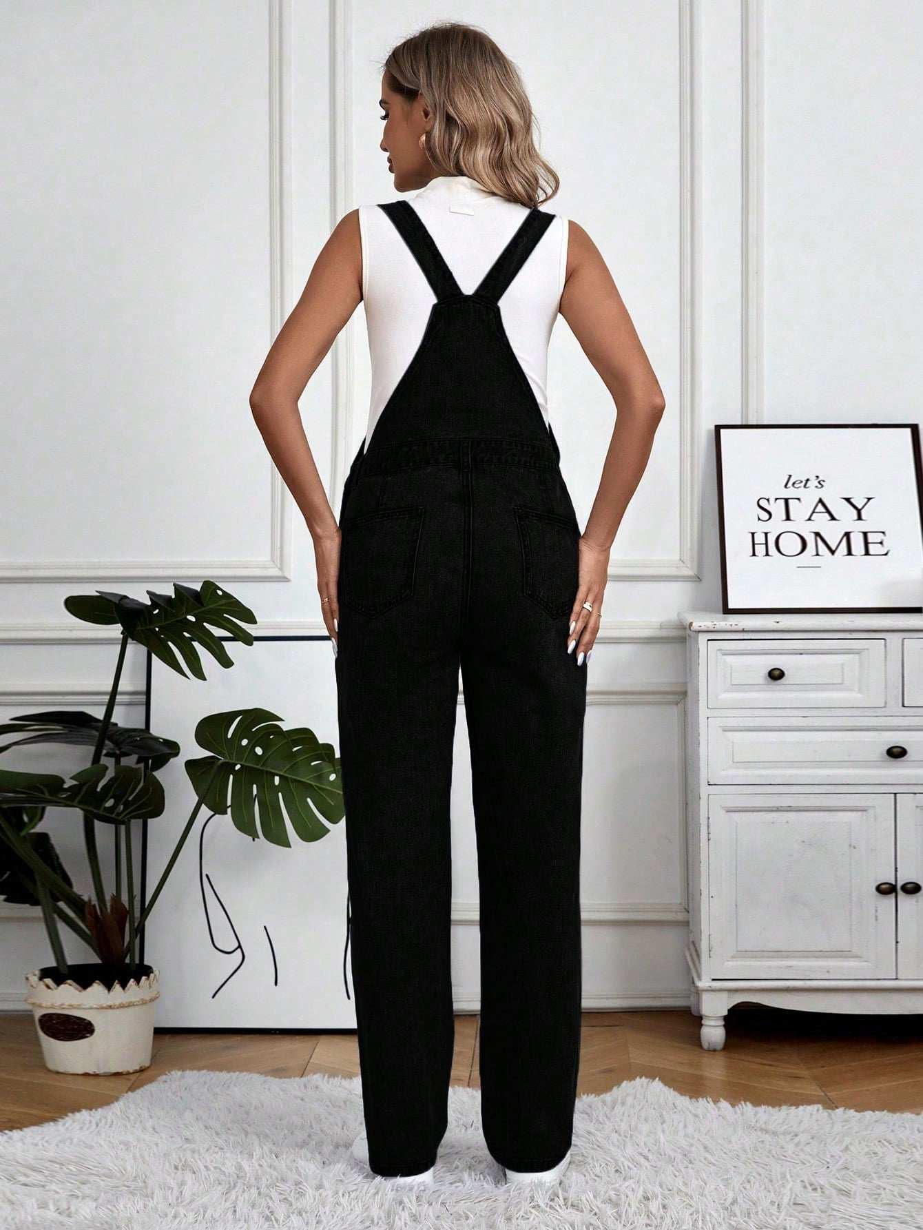 سرفرز كاجوال للحمل بتصميم أزرار جانبية بلون عادي للربيع والخريف - Pink&blue