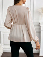 قميص أنيق للنساء الحوامل - Pink&blue