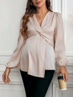 قميص أنيق للنساء الحوامل - Pink&blue