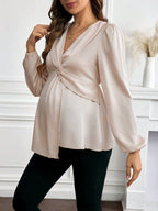 قميص أنيق للنساء الحوامل - Pink&blue