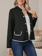 معطف للنساء الحوامل مناسب للخريف - Pink&blue