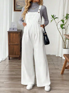 سرواول جينز قصيرة بقصة واسعة سايبة ومريحة - Pink&blue