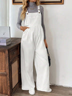 سرواول جينز قصيرة بقصة واسعة سايبة ومريحة - Pink&blue