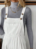 سرواول جينز قصيرة بقصة واسعة سايبة ومريحة - Pink&blue