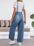 أول مشد لحوامل بغير أكمام من الجينز الأزرق - Pink&blue