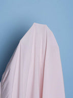 فستان ليلي أرملة طويل ضفيرة البارد تطريز قصري لأوقات الراحة، وفترة العطلات - Pink&blue