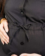 قميص حوامل تركي بلون الاسود - Pink&blue