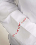 تيشيرت مميز بلون الابيض - Pink&blue