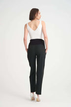 بنطرون اسود تركي قماش - Pink&blue