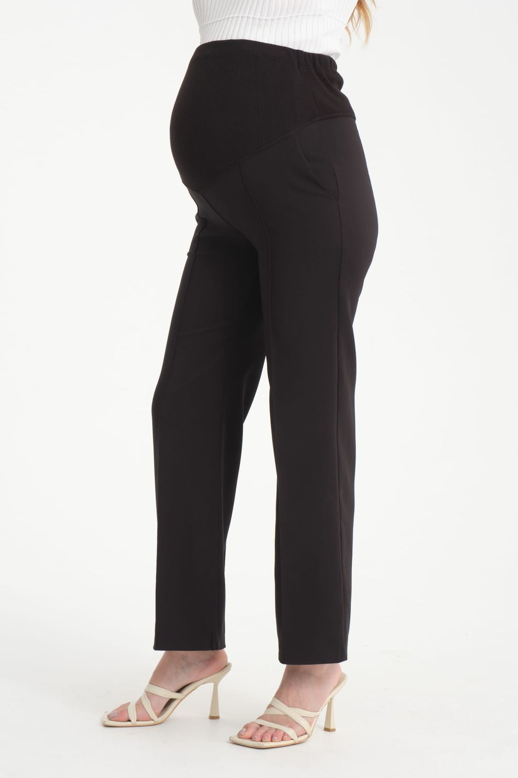 بنطرون قماش لون اسود